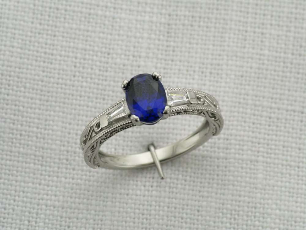 Edwardian inspired ring. See more details about this project here.
