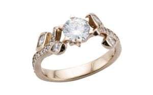Customised Iconic Adonis engagement ring - Portfolio
