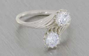 ‘Moi et Toi’ Style Proposal Ring