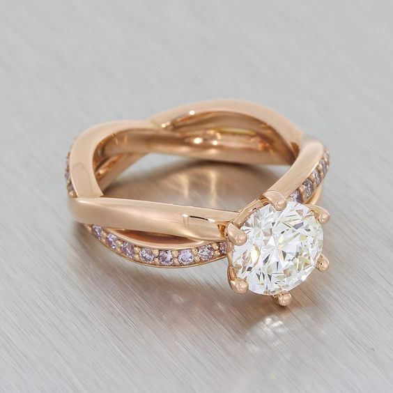Six Reasons to Choose a Bespoke Rose Gold Engagement Ring